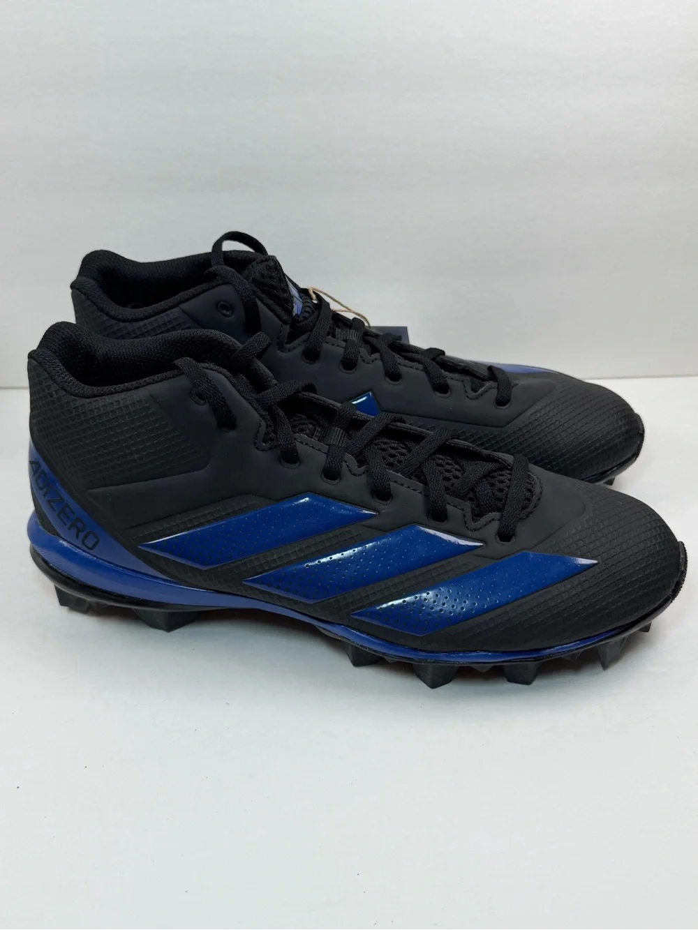 Adidas Adizero Impact.2 MD Football Cleats Men’s Size 9 Black Blue